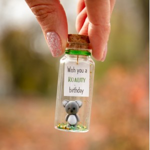Koala gift Small birthday gift Novelty Gift For Animal Lover Cute Birthday Gift for Her Funny Gift Niece birthday gift Koala gift for friend