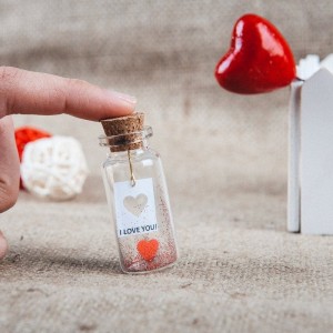 Anniversary Gift for girlfriend, I love you wish jar, Boyfriend gift, Mindfulness gift, Romantic gift for him, Thoughtful gift for her